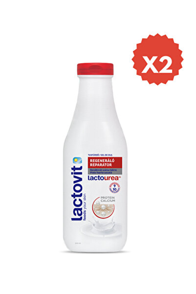 Lactovit 2X Gel de dus reparator Lactourea 600ML