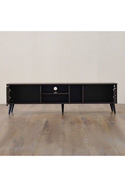 Danube Home Como TV Unit - Up to 55 Inches - Walnut L160xW40xH44.5cm