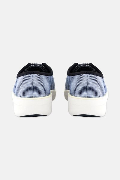 Fitflop Women Loaff Lace Up Casual Shoes, Navy Combo