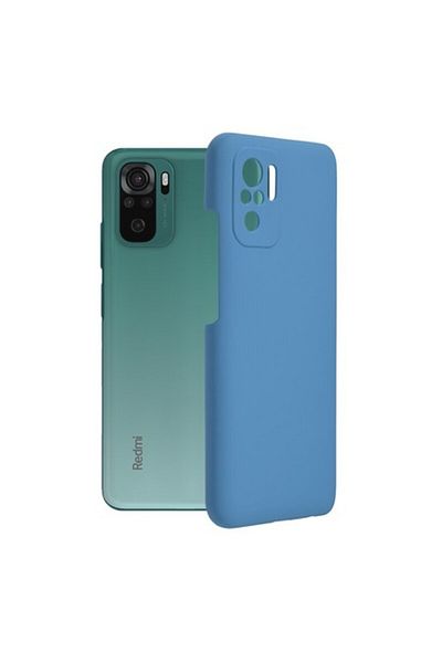 Dali Protective Case Compatible with Xiaomi Redmi Note 10 4G/Note 10S/Poco M5s, Soft Edge, Silicon, Denim