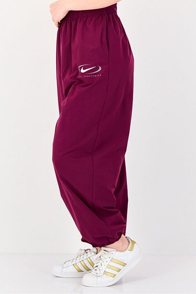 Nike Women Loose Fit Training Track Pants, Deep Purple