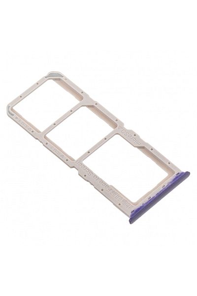 Dali Suport SIM compatibil cu Oppo A92, slot Dual SIM și Micro-SD, metal, violet