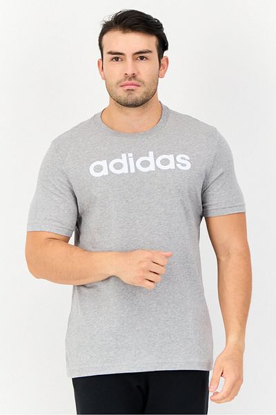 adidas Men Sportswear Fit Running T-Shirt, Light Grey