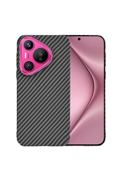 Dali Husă de protecție compatibilă cu Huawei Pura 70, carcasă din fibră de ca...