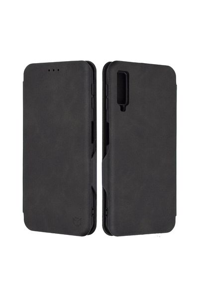Dali Protective Case Safe Wallet Plus for Samsung Galaxy A7 2018, -Leather, Black