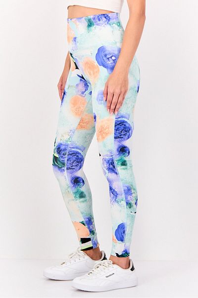 Reebok Women Sportswear Fit Outdoor Leggings, Multicolor