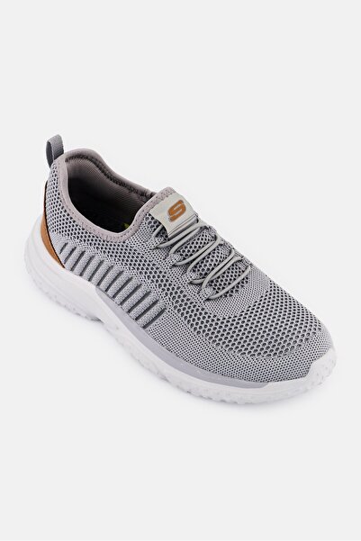 SKECHERS Men Solvano Gaten Slip On Outdoor Shoes, Grey