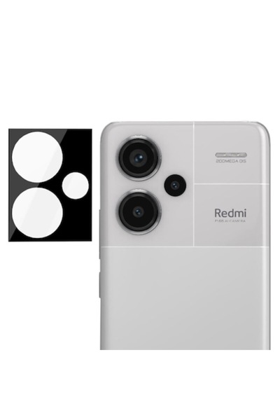 Dali Γυαλί Προστασίας Κάμερας για Xiaomi Redmi Note 13 Pro Plus 5G, Μαύρο-Δια...