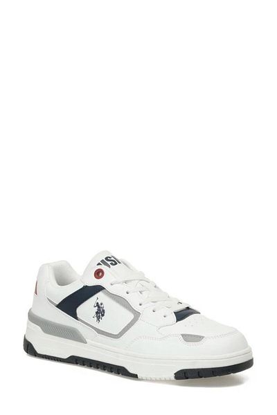 U.S. Polo Assn. SUA Polo Assn. CHAIN ​​5PR 102020945 Pantofi pentru bărbați, alb, 40-45