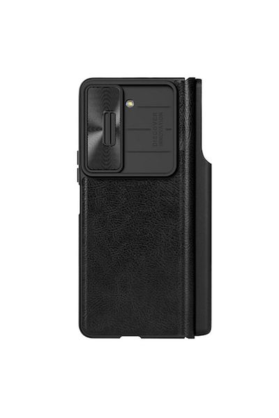Dali Protective Case Compatible with Samsung Galaxy Z Fold 5, Qin Pro, Camera Protection, Leather