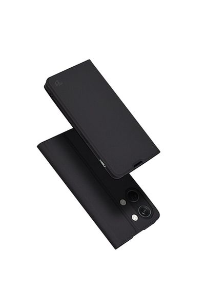Dali Flip Cover Case Compatible with OnePlus Nord 3, MagSkin Book, Black -Leather