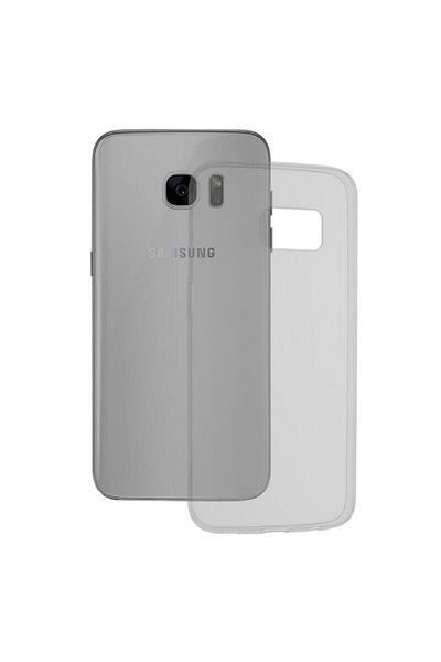 Dali Protective Case Compatible with Samsung Galaxy S7 Edge, Clear Silicone, Transparent