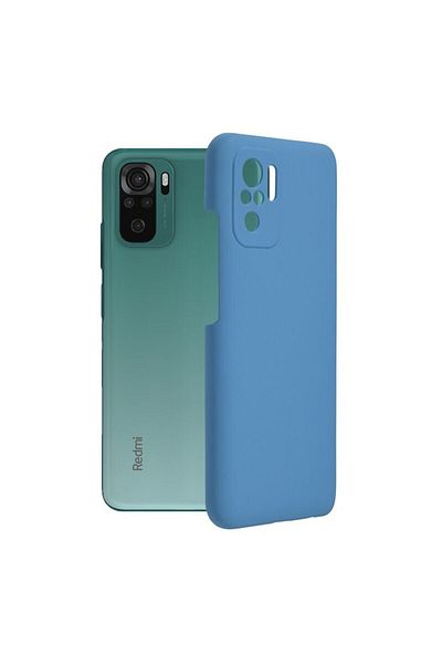 Dali Protective Case Compatible with Xiaomi Redmi Note 10 4G/Note 10S/Poco M5s, Soft Edge, Silicon, Denim
