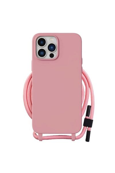 Dali Protective Case Compatible with Honor X6/X8 5G/70 Lite, Crossbody Lanyard, Pink