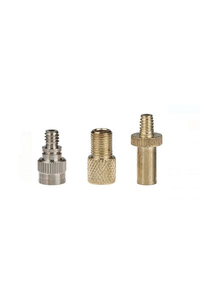 Dali Set Capace pentru Supapa Bicicleta, 10x1x15cm, Metal, Auriu