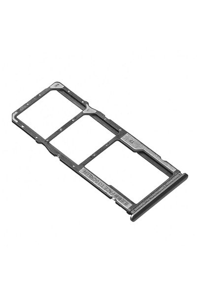 Dali SIM Tray Compatible with Xiaomi Redmi 9T, Dual SIM and Micro-SD Slot, Metal, Grey