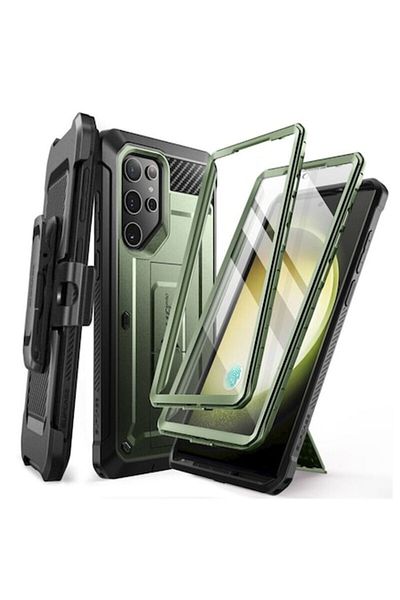 Dali Protective Case Compatible with Samsung Galaxy S24 Ultra, Unicorn Beetle Pro, with Screen Protector,