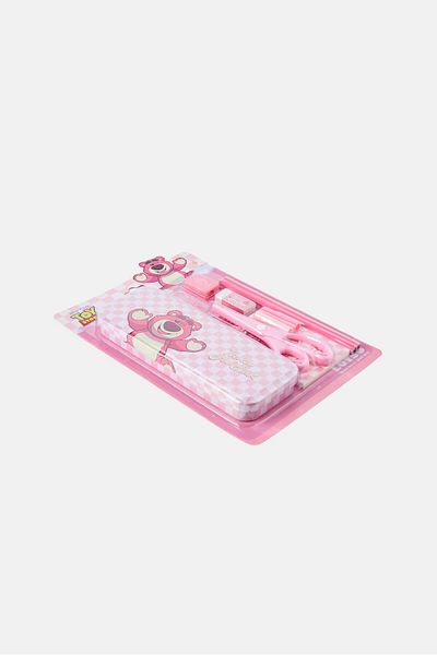 Disney 8 Pieces Stationery Set, Pink