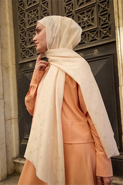 Silk Home Μονόγραμμα Βαμβακερό Μεταξωτό Σάλι 461001-14