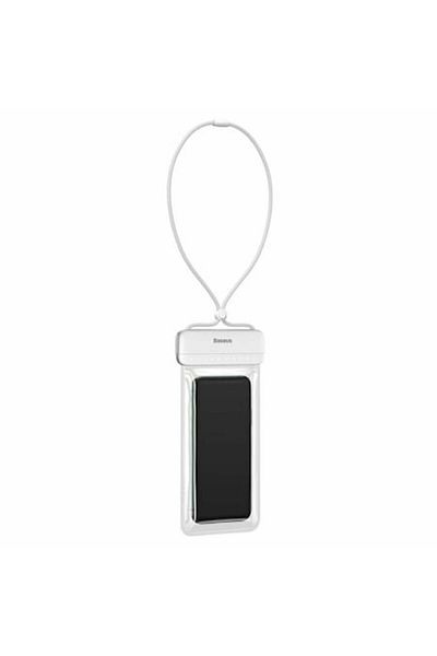 Dali Underwater Case with Strap for Phones up to 7.2 Inches, TPU, White Transparent