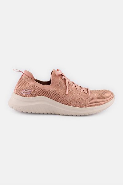 SKECHERS Women Ultra Flex 2,0 Lace Up Outdoor Shoes, Old Rose