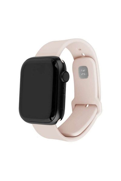 Dali Silicone Watch Strap Compatible with Apple Watch Models, Sporty Strap, Pink