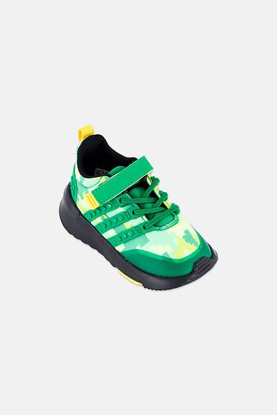 adidas X Lego Toddlers Boy Racer Tr21 El Velcro Closure Running Shoes, Multicolor