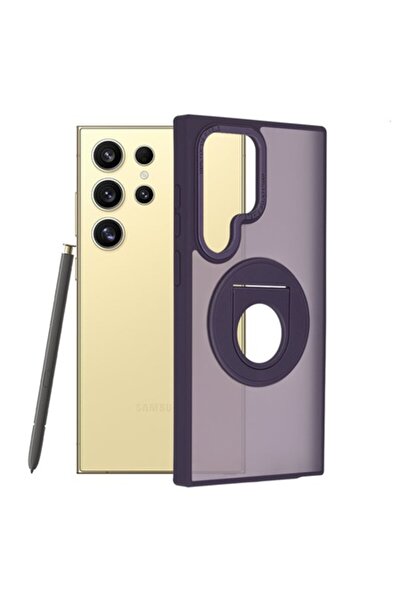 Dali Carcasă de protecție compatibilă cu Samsung Galaxy S24 Ultra, seria Ghost Holder, cu inel, MagSafe Co