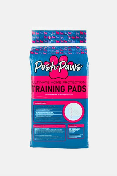 Posh Paws 30 قطعة من وسادات التدريب، متعددة الألوان
