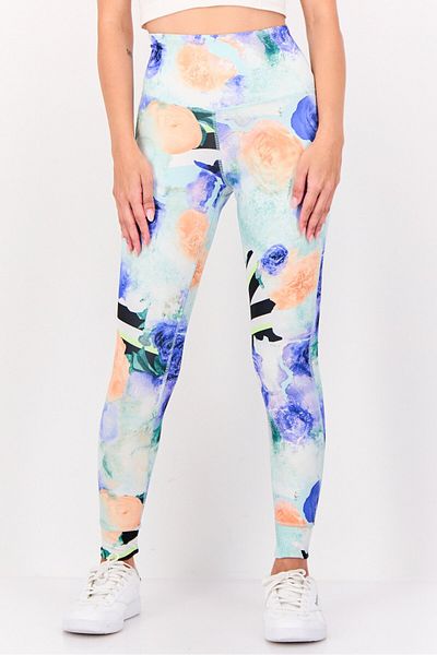 Reebok Women Sportswear Fit Outdoor Leggings, Multicolor