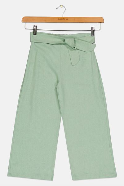 Koton Kids Girl Plain Pants, Mint Green