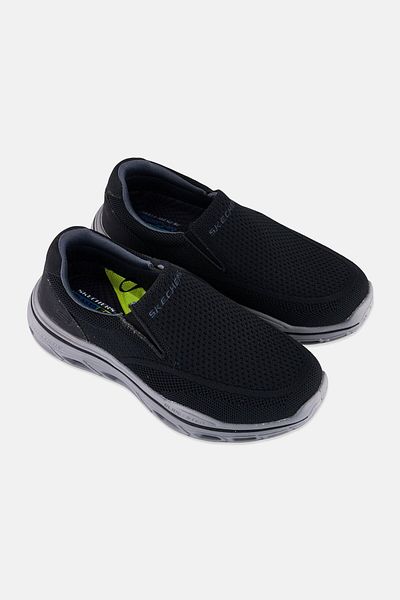 SKECHERS Men Glide Step Slip On Outdoor Shoes, Black