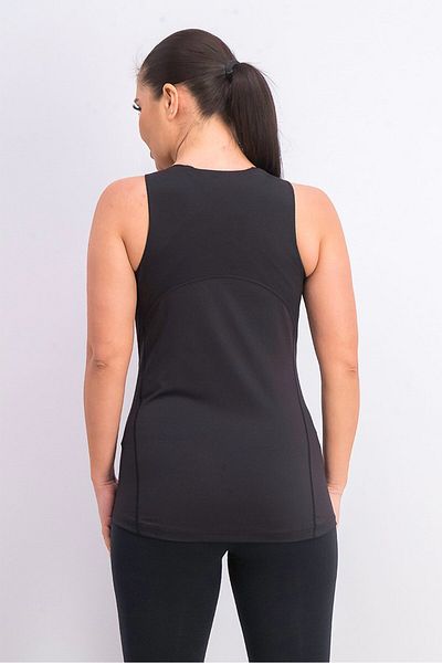 adidas Women Brand Logo Tank Top with Built,In Padded Bra , Black