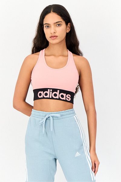 adidas Women Lightly Padded Training Sport Bra, Multicolor