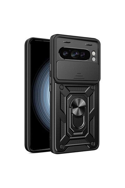 Dali Protective Case Compatible with Google Pixel 9, Camshield Series, Magnetic Ring, Reinforced Edges, T
