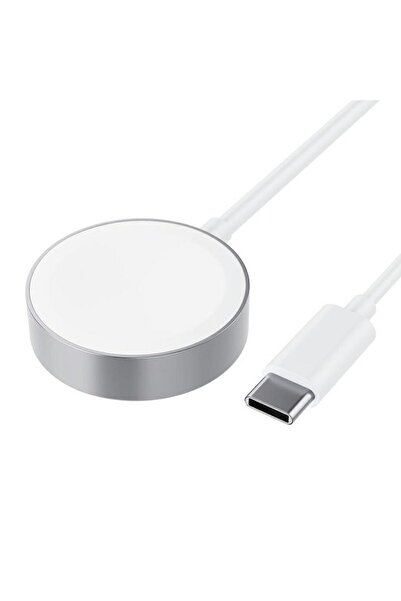 Dali Încărcător wireless magnetic pentru Apple Watch, conector USB tip C, 1 m, alb