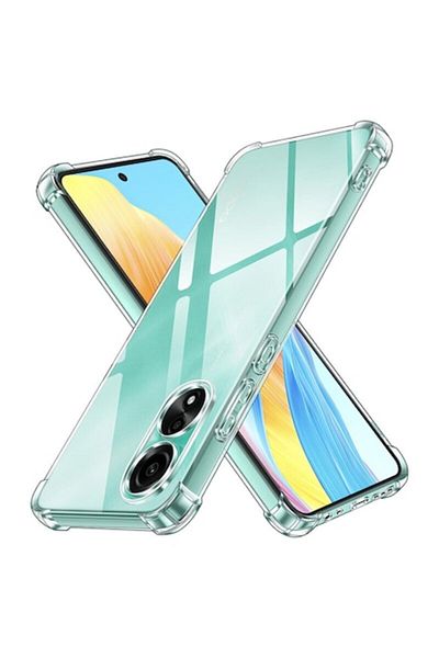 Dali Protective Case Compatible with Oppo A58 4G, Shockproof Clear Silicone