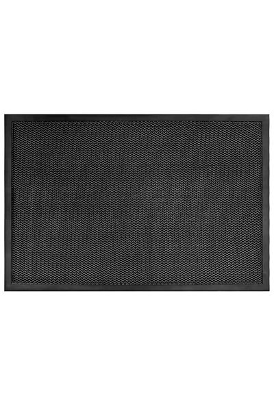 Dali Rectangular non-slip entrance mat, 60x40cm, PVC and mesh, Black