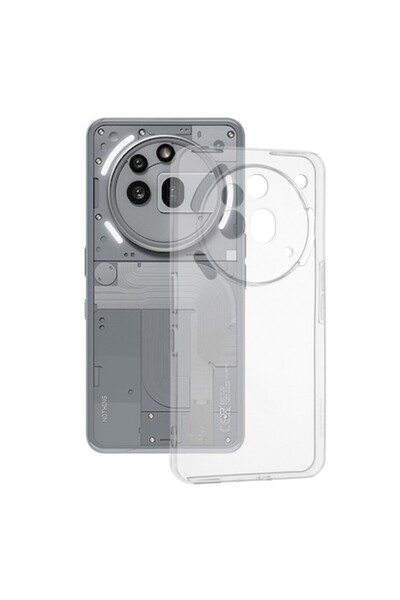Tim Highly Protective Case for Nothing Phone 3a Pro, O57, Thermoresistant Plastic, Clear Cut