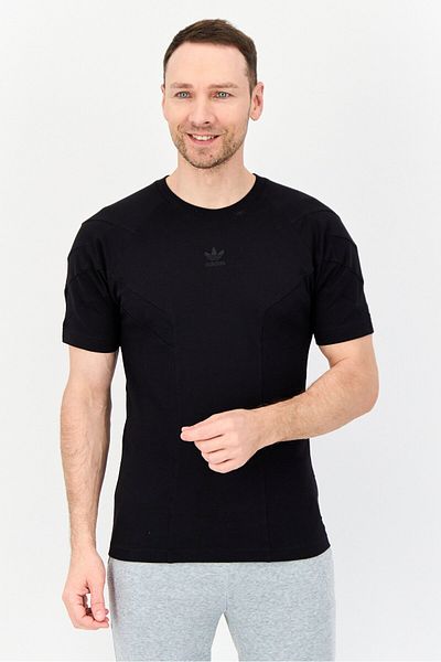 adidas Men Sportswear Fit Short Sleeve Outdoor T-shirt, Black