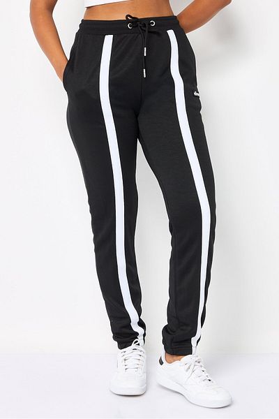Ellesse Women Regular Fit Brand Logo Track Pants, Black