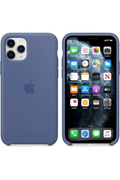 Dali Protective Case Compatible with Apple iPhone 11 Pro, Back Cover, Silicone, Snap On, Blue