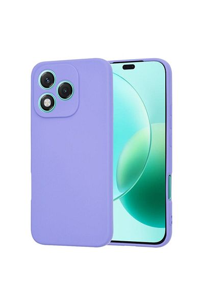 Dali Protective Case Compatible with Honor 400 Lite, SoftFlex, Silicone, Purple