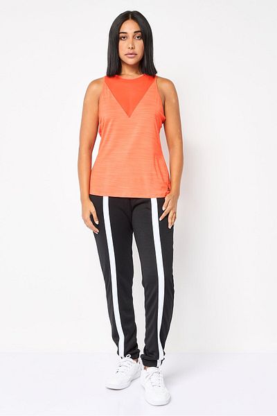 Reebok Women Sportswear Fit Sleeveless Training Tank Top, Orange