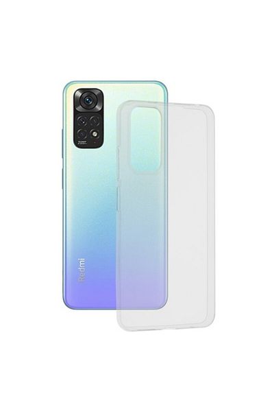 Dali Protective Case Compatible with Xiaomi Redmi Note 11/Note 11s, Clear Silicone, Transparent