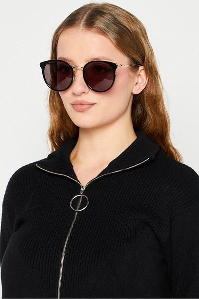 Longchamp Women LO666SK UV Rays Protection Sunglasses, Black