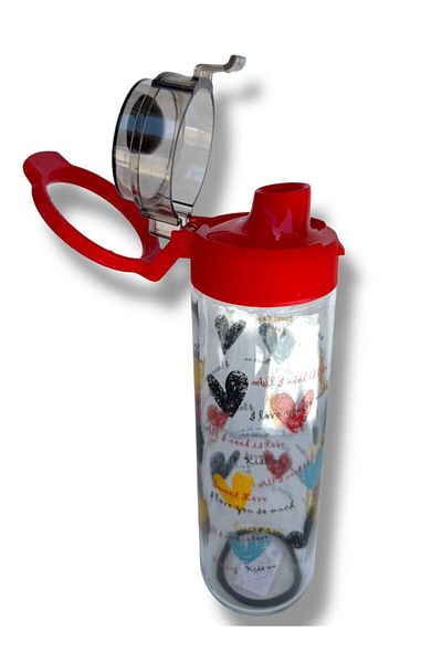 madam gold Water Flask Glass and Transparent Special Motivational Flask