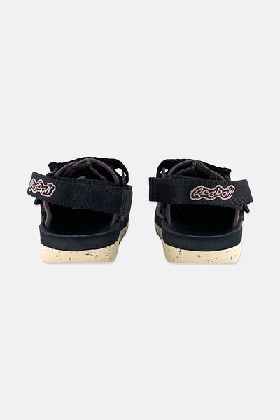 Reebok Kids Boy Beatnik Velcro Closure Sandals, Black