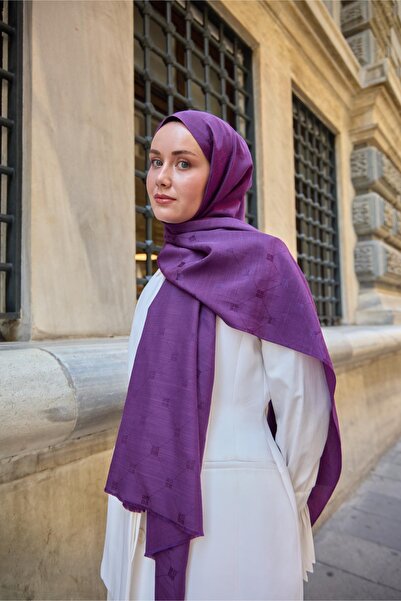 Silk Home Μονόγραμμα Βαμβακερό Μεταξωτό Σάλι 461001-04