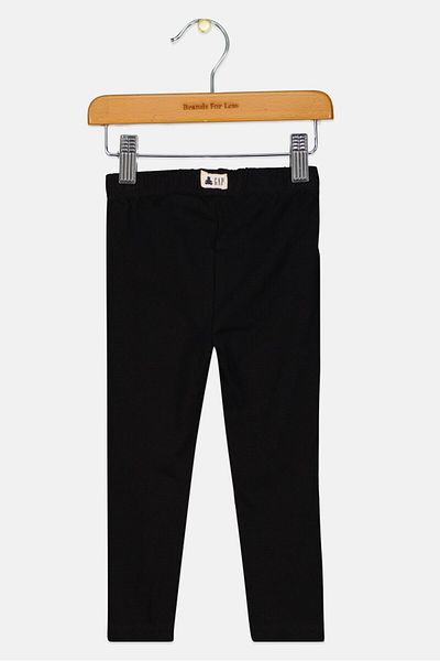 GAP Toddlers Girl Plain Pull On Leggings, Black